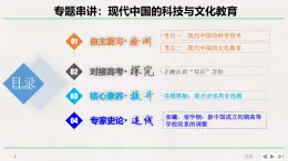 專題串講課件：岳麓版高中歷史必修3 第六單元 現(xiàn)代中國的科技與文化教育
