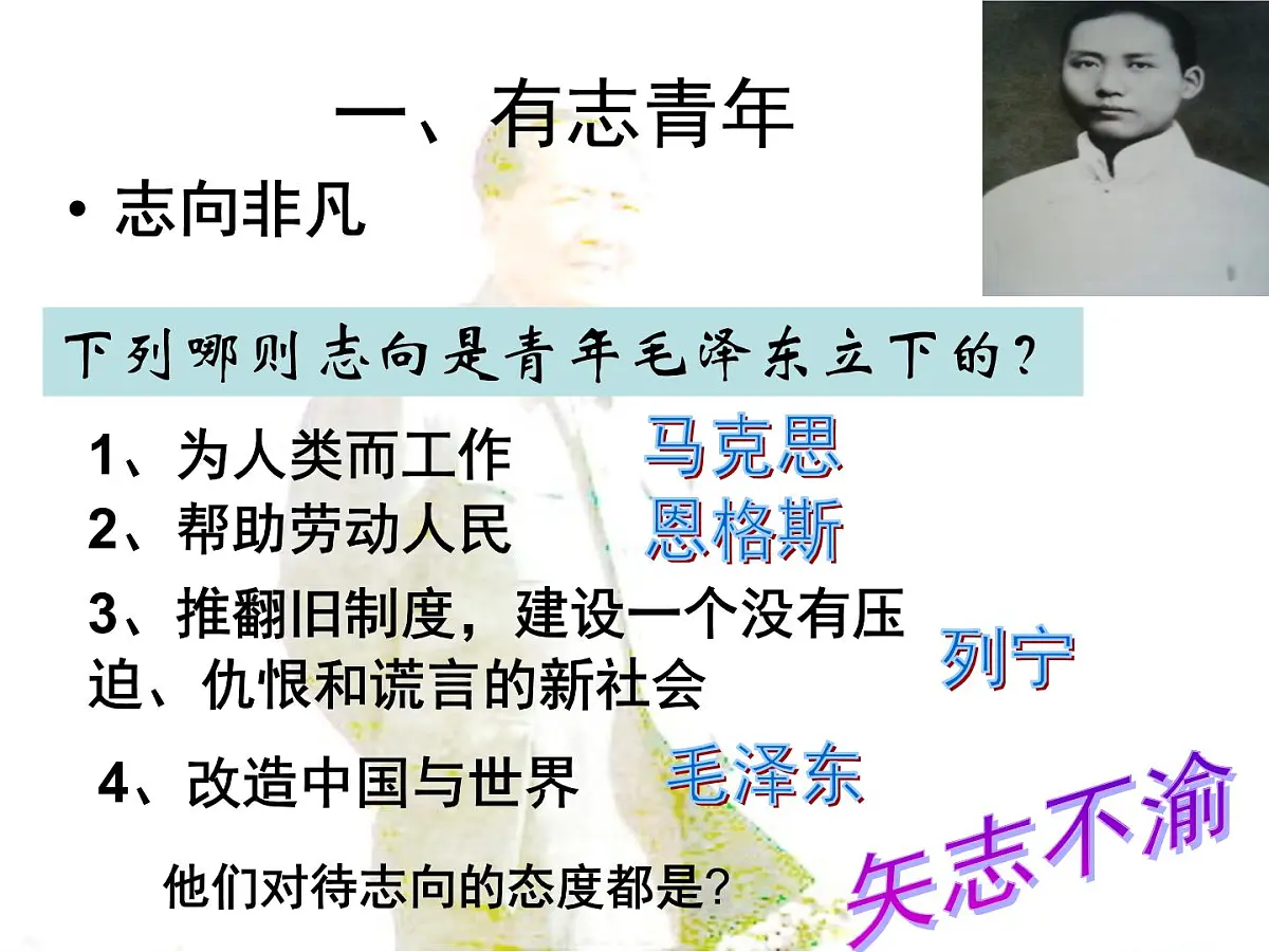 岳麓版高中历史选修4 4-15《新中国的缔造者毛泽东》课件第3页