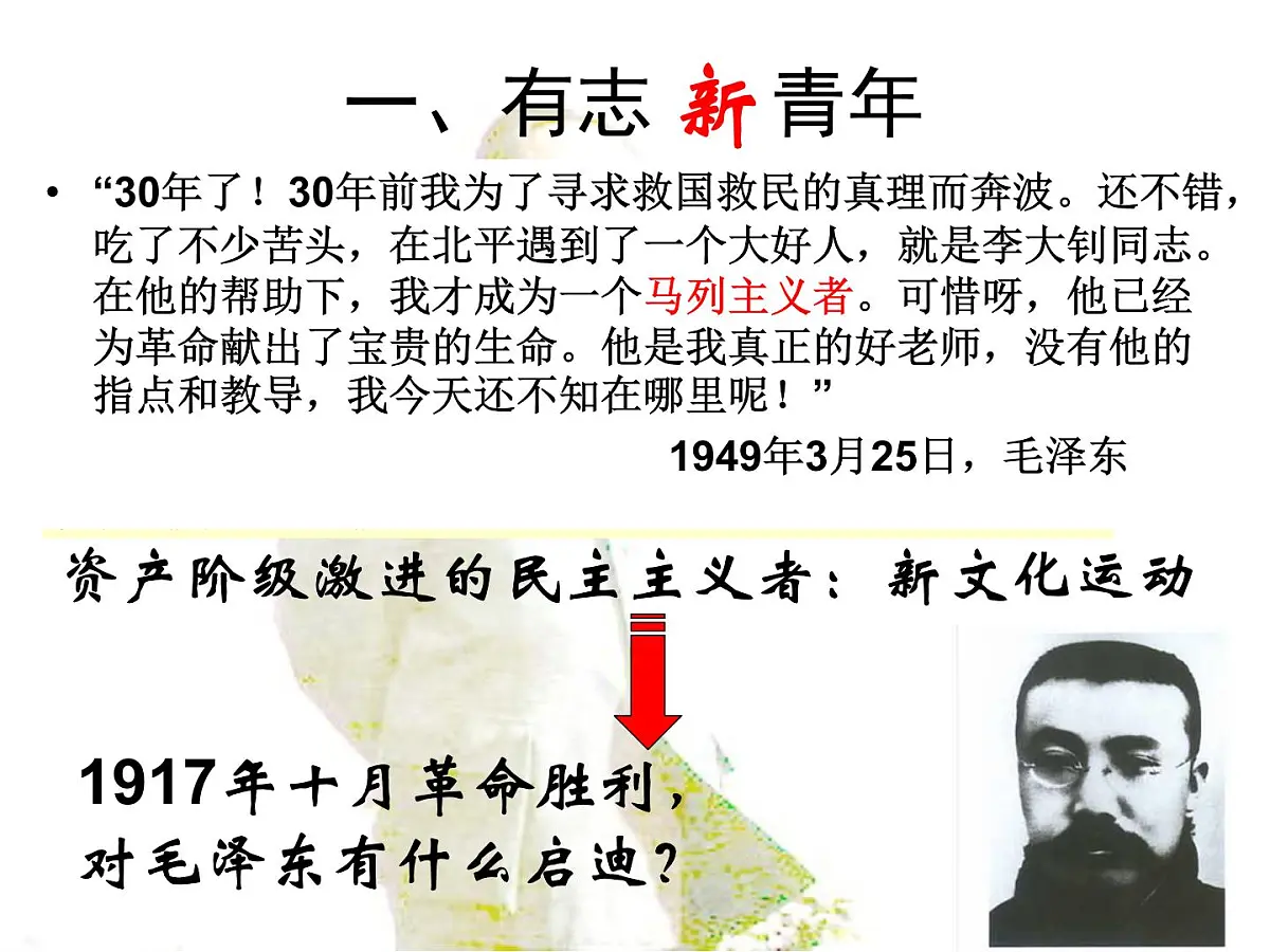 岳麓版高中历史选修4 4-15《新中国的缔造者毛泽东》课件第6页