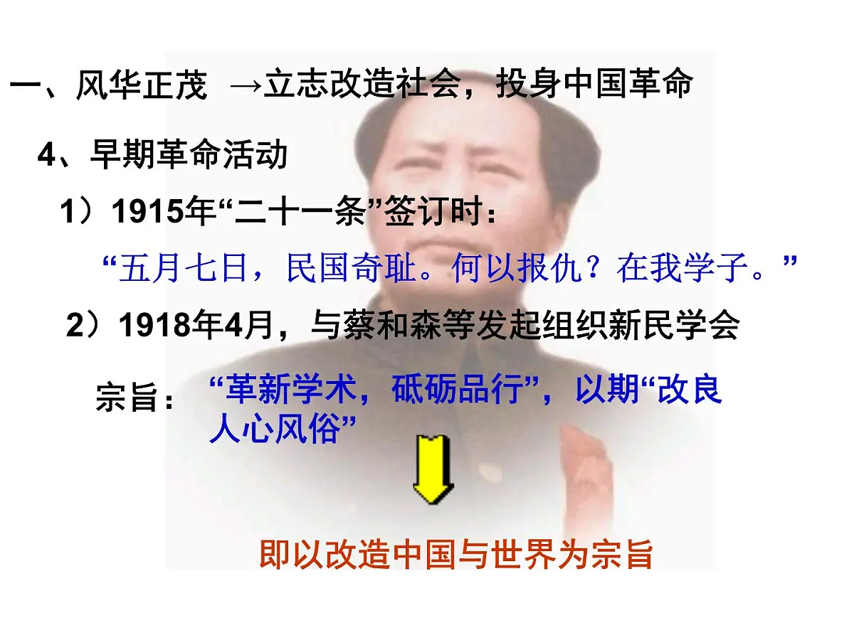 岳麓版高中历史选修4 4-15《新中国的缔造者毛泽东》课件第7页