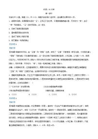 北京市2024_2025学年高二历史上学期期中试题含解析