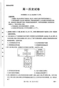 河南省创新发展联盟2024-2025学年高一下学期6月期末考试历史试卷(PDF版附解析)