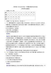 贵州省贵阳市第一中学2024-2025学年高一下学期期末考试历史试题（含解析）