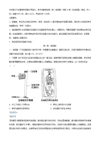四川省绵阳市2024_2025学年高一历史上学期期中试题含解析