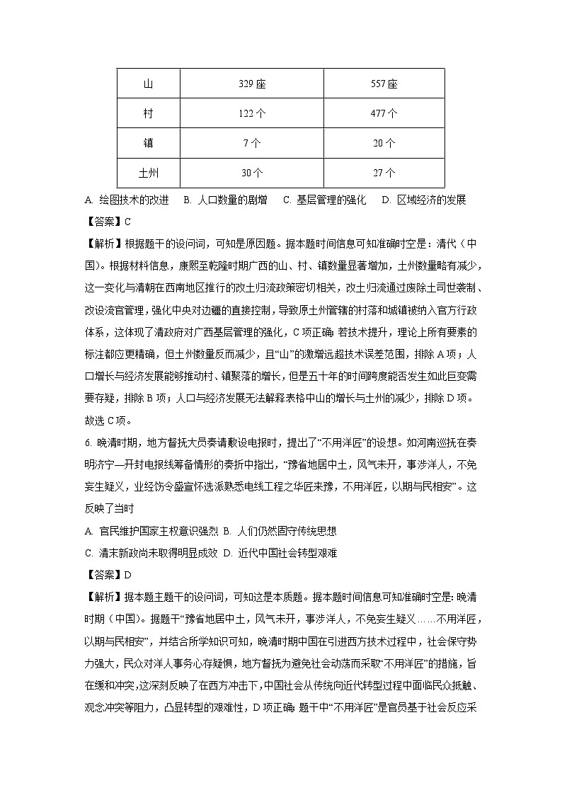 【历史】海南省海口市2024-2025学年高一下学期期末考试试题(解析版)第3页