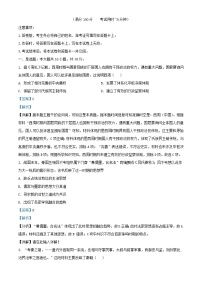 四川省南充市2024_2025学年高一历史上学期期中检测试题含解析
