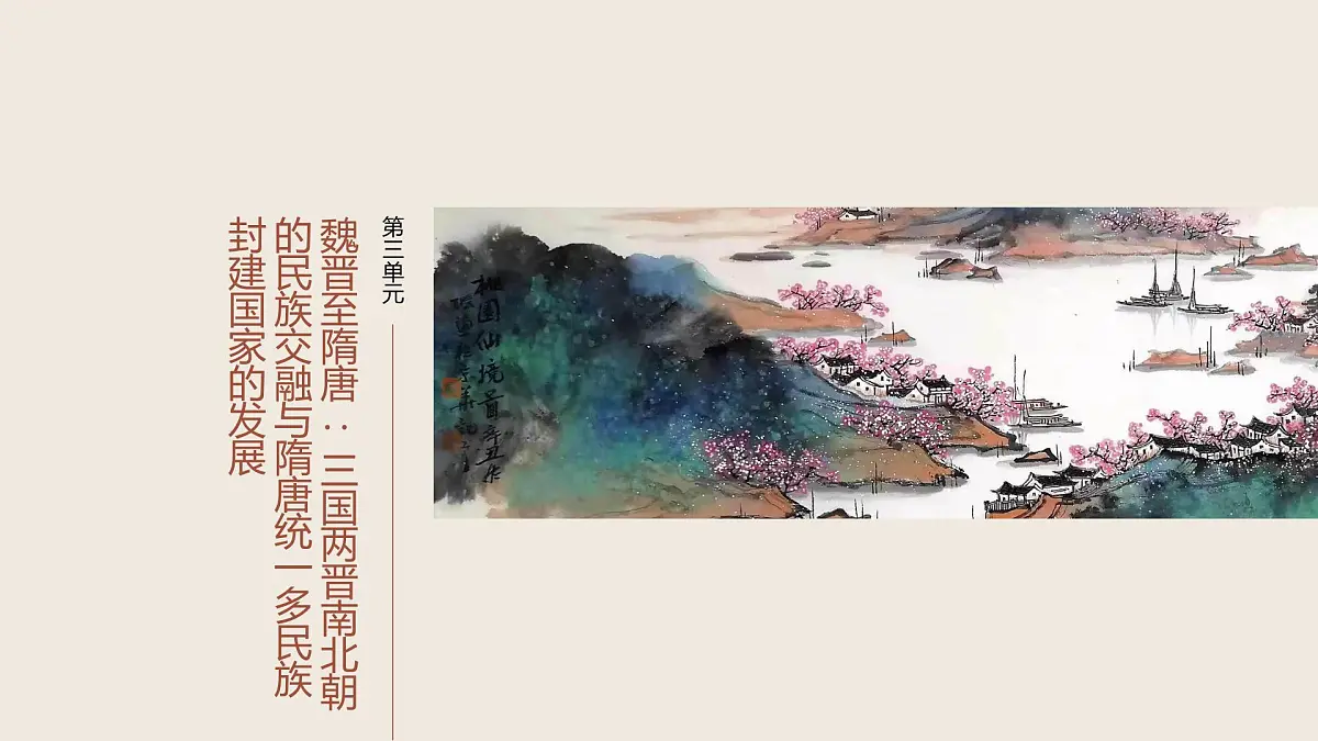 板块一 第三单元 第6讲 三国两晋南北朝至隋唐的制度变化与创新第1页