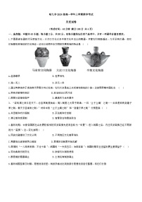 黑龙江省哈尔滨市第九中学校2024-2025学年高一上学期期中考试历史试卷