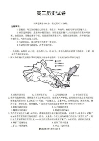 甘肃省金太阳暨陇南一诊2025届高三上学期1月期末考-历史试卷（含答案）