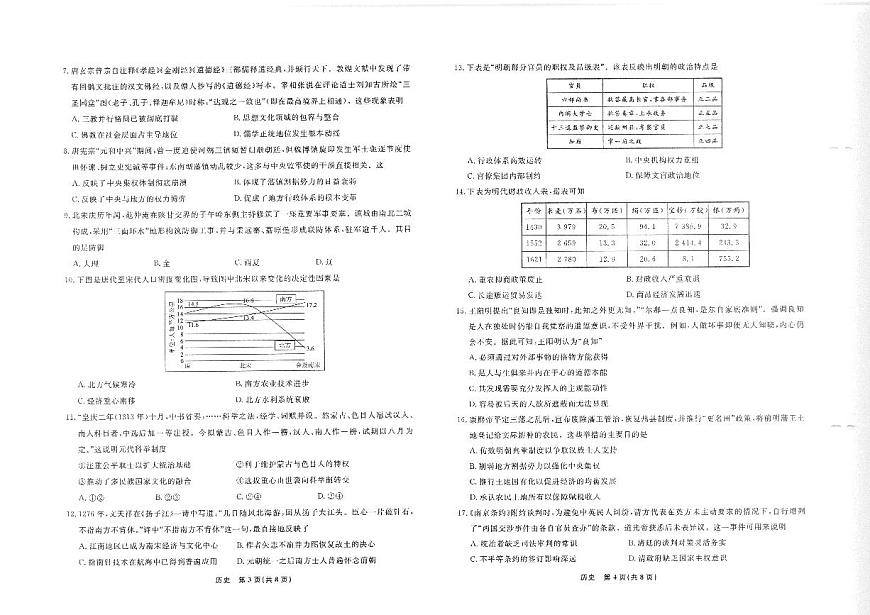 辽宁省名校联盟2025-2026学年高一上学期12月联合考试历史试卷(含答案)第2页