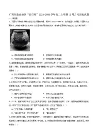 广西贵百河2025-2026学年高二上学期12月新高考月考测试历史试卷(含答案)