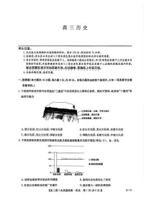2025-2026学年九师联盟高三上学期一月历史试题及答案