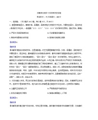 2025—2026学年度河南省新乡市河南师范大学附属中学高二上学期10月月考历史试卷（解析版）