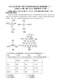 2025-2026学年第一学期广东省深圳市龙岗区高三期末历史测试题（二）（含答案）