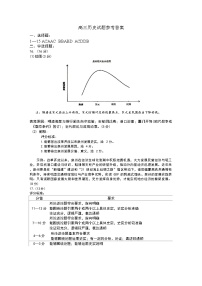 2026届苏北四市(徐州、淮安、连云港、宿迁)高三上学期高考一模历史试题(含答案)