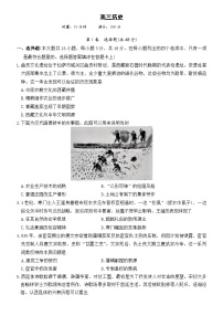 湖南省长沙市第一中学2025-2026学年高三上学期2月期末考试历史试卷（Word版附解析）