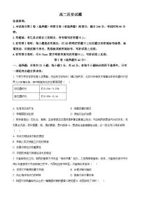 山东滨州市2025-2026学年高二上学期期末考试历史试题（试卷+解析）
