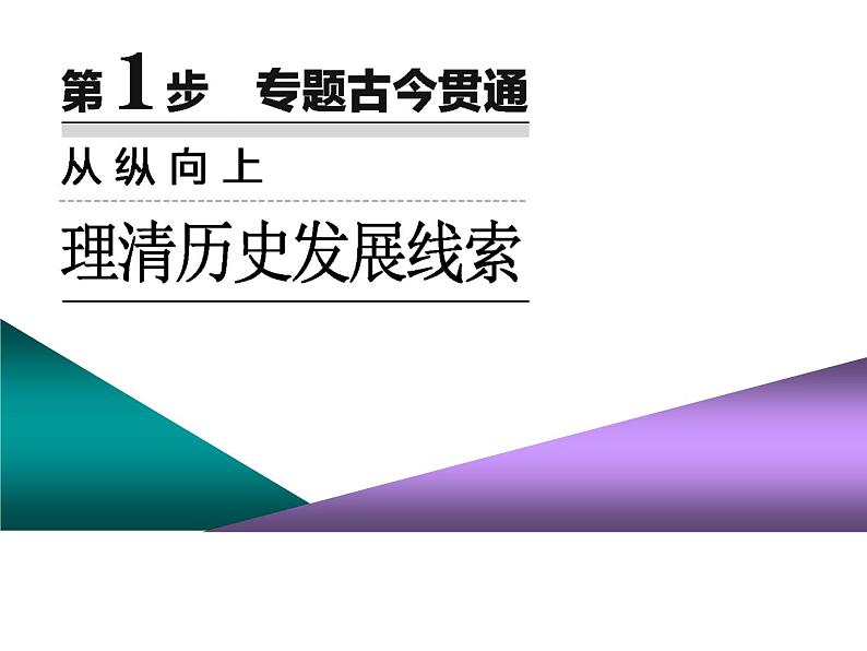 2020届二轮复习(江苏专用):专题(四) 曲折艰难的民主历程——近代中国反侵略求民主的潮流(课件)(89张)02