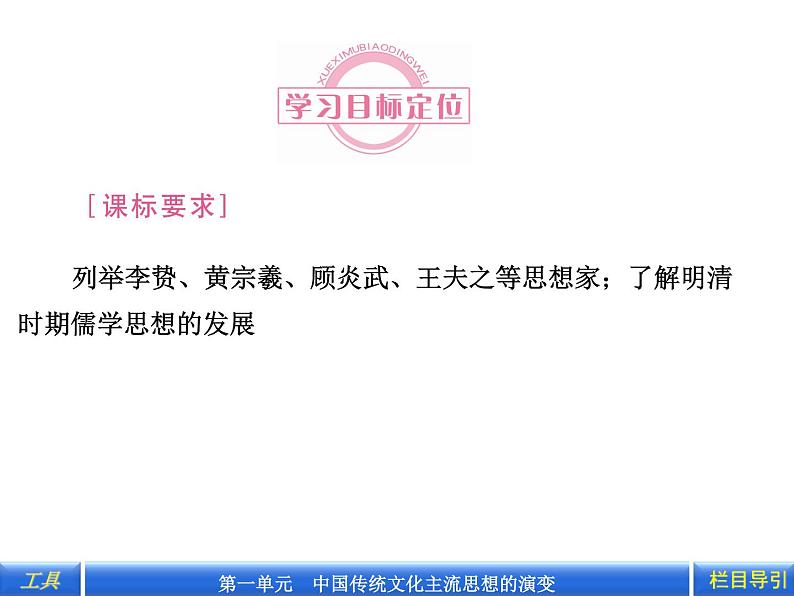 第4课 明清之际活跃的儒家思想 (共40张PPT)02