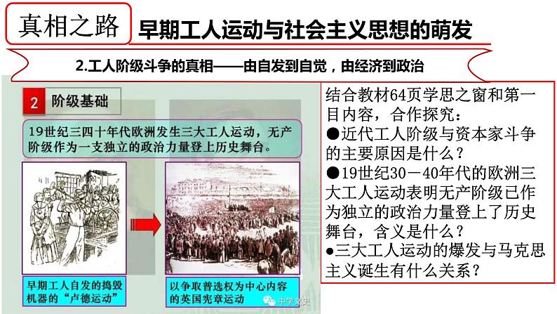 2019-2020学年部编版必修下册:第11课 马克思主义的诞生与传播【课件】(27张)第7页