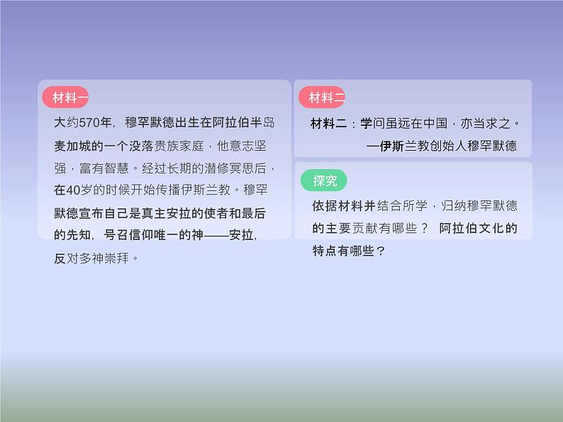 2019-2020学年部编版必修下册:第4课 中古时期的亚洲【课件】(38张)02