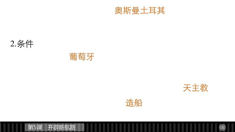 高一历史人教版必修2课件:第5课 开辟新航路05