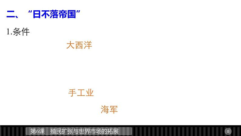 高一历史人教版必修2课件:第6课 殖民扩张与世界市场的拓展08