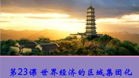 人教版 (新课标)必修2 经济史23 世界经济的区域集团化授课ppt课件