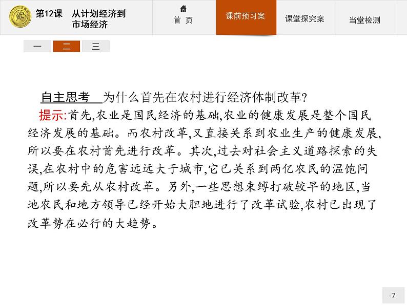 高中历史人教版必修2课件:12 从计划经济到市场经济07