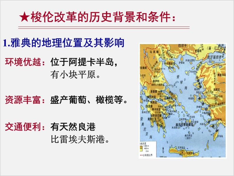 高中人教版历史选修一课件：1.1《雅典城邦的兴起》08