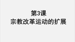 高中第五单元 欧洲的宗教改革3 宗教改革运动的扩展教课内容课件ppt