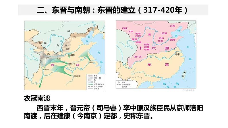 教学课件:第5课+三国两晋南北朝的政权更迭与民族交融(1)04