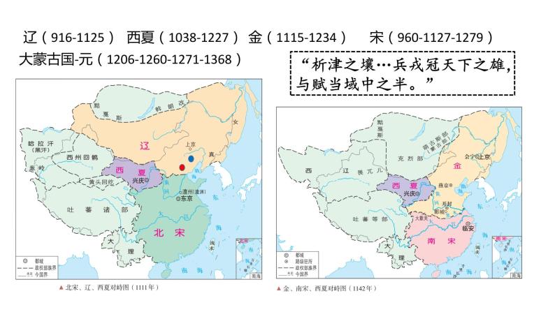 高中历史人教统编版(必修)中外历史纲要(上)第三单元 辽宋夏金多民族