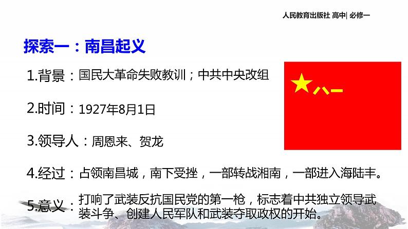 【教学课件】《国共的十年对峙》(历史人教必修1)03