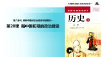 人教版 (新课标)必修1 政治史第20课 新中国的民主政治建设图片ppt课件
