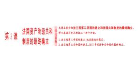 人教版 (新课标)选修2 近代社会的民主思想与实践第3课 法国资产阶级共和制度的最终确立图片课件ppt