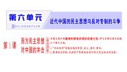 历史选修2 近代社会的民主思想与实践第1课 西方民主思想对中国的冲击教学演示课件ppt