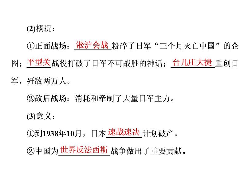 高中历史人教版选修三课件:第3单元 第2课 局部的反法西斯斗争03