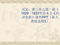 3.1《1929～1933年资本主义经济危机》课件 新人教版选修3