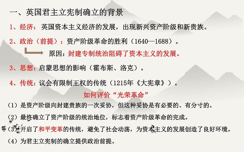 第三单元:近代西方资本主义政治制度的确立与发展 课件06