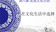 高中政治思品人教版 (新课标)必修3 文化生活2 在文化生活中选择图文ppt课件