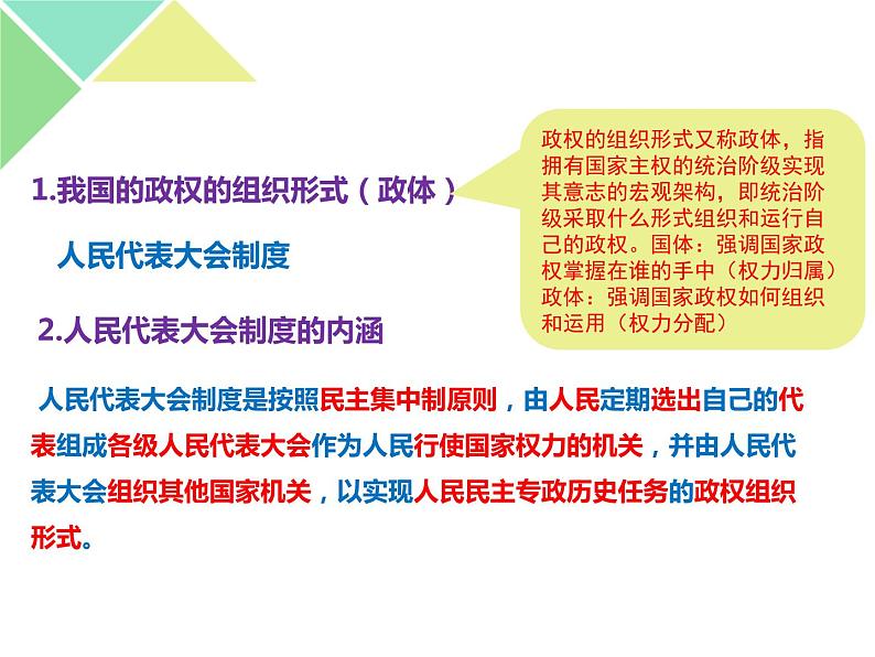 5.2 人民代表大会制度:我国的根本政治制度 课件06