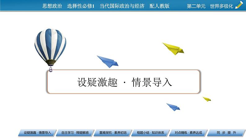 2021-2022学年新教材部编版政治选择性必修1课件:第4课+第1框+时代的主题第3页