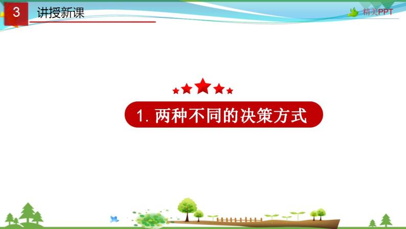 (人教版）高一政治必修二政治同步优质课件 2.2 民主决策作出最佳选择(共25张PPT)04