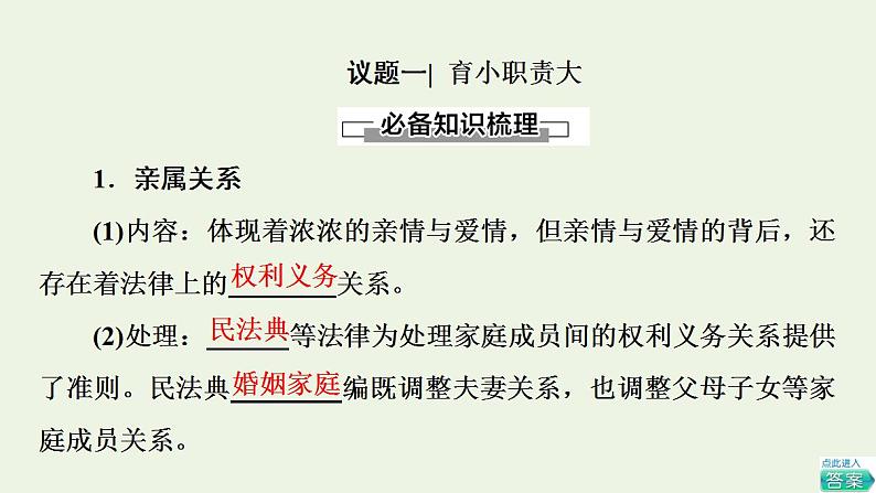 2021_2022学年新教材高中政治第2单元家庭与婚姻第5课第1框家和万事兴课件部编版选择性必修2第8页