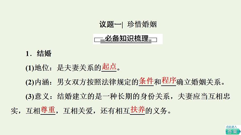 2021_2022学年新教材高中政治第2单元家庭与婚姻第6课第1框法律保护下的婚姻课件部编版选择性必修2第2页