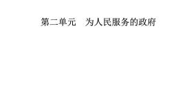 人教版 (新课标)必修2 政治生活1 政府的权力：依法行使图文ppt课件