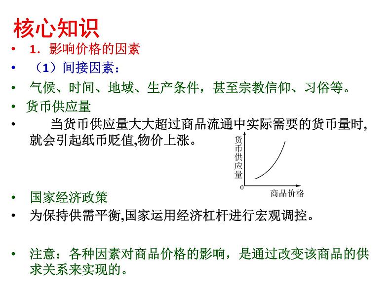 2022届新高考政治一轮专题复习《经济生活》课件:第2课 多变的价格07
