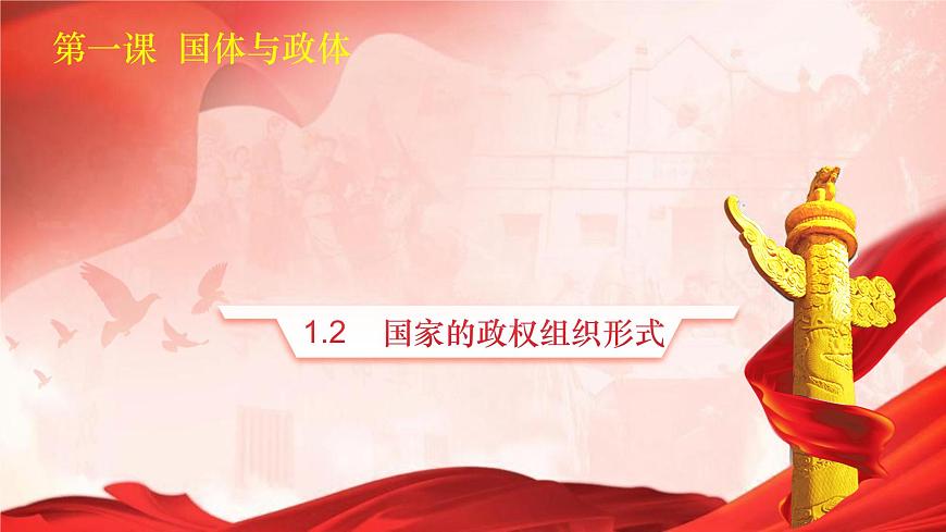 1.2國(guó)家的政權(quán)組織形式第1頁(yè)