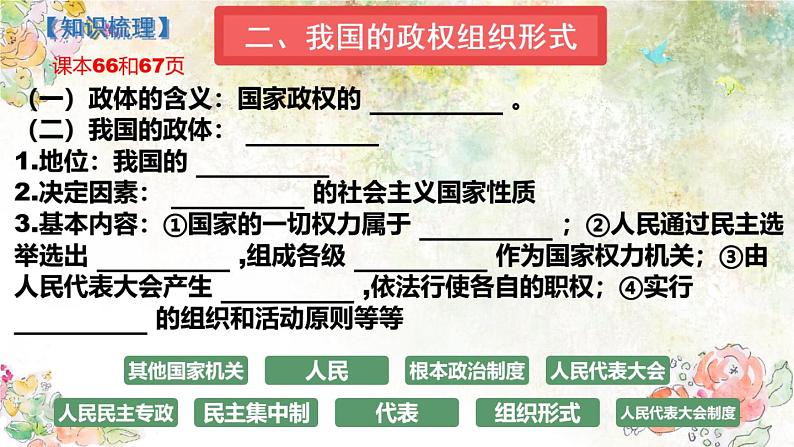 2020-2021学年高中政治人民代表大会制度:我国的根本政治制度课件(共18张PPT)第6页